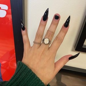 Loved to Death Human Tooth Ring